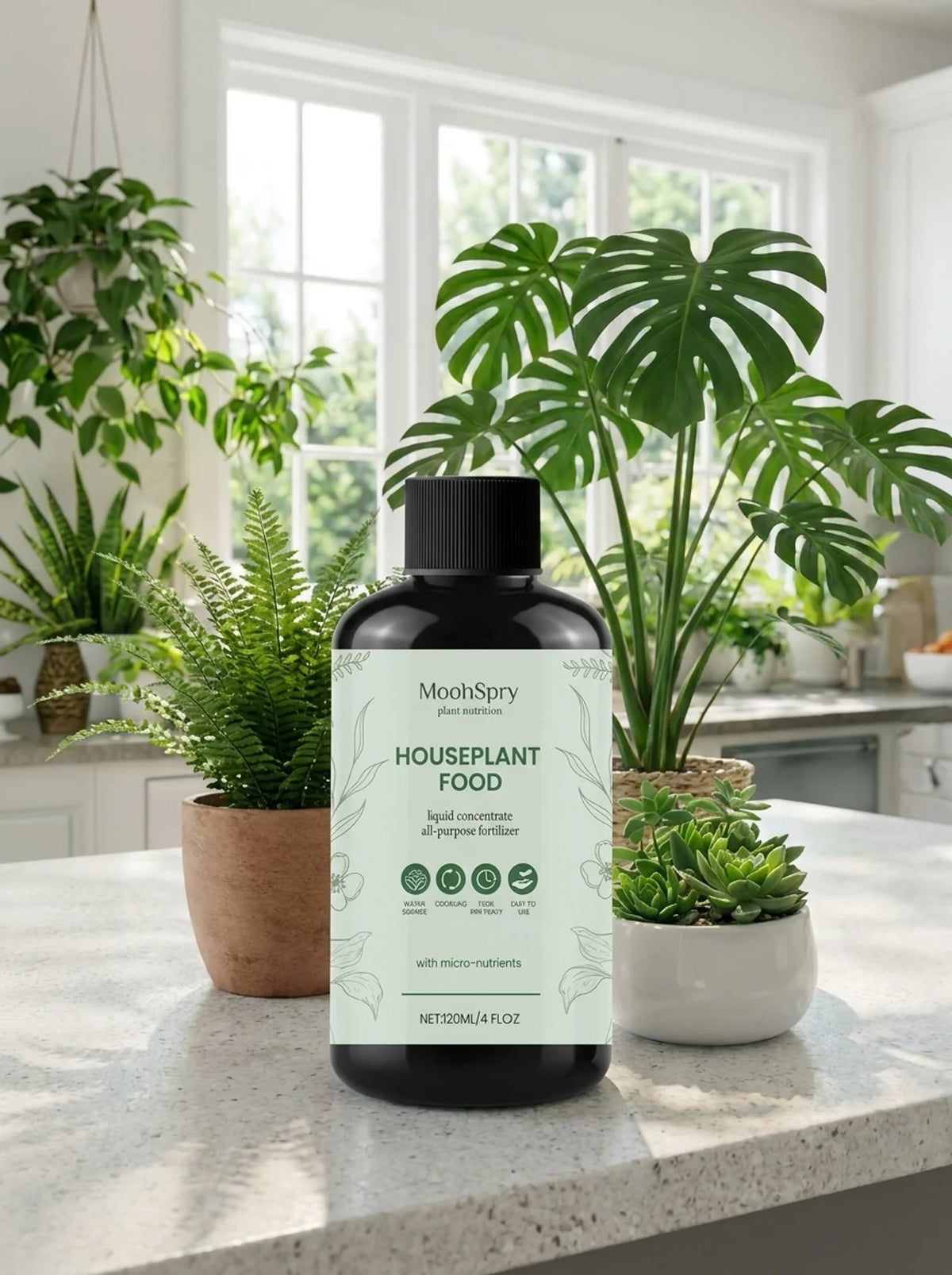 Engrais naturel pour plantes d'intérieur YELONIA
